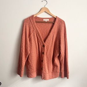 Two by Vince Camuto Coral Cardigan XXL
